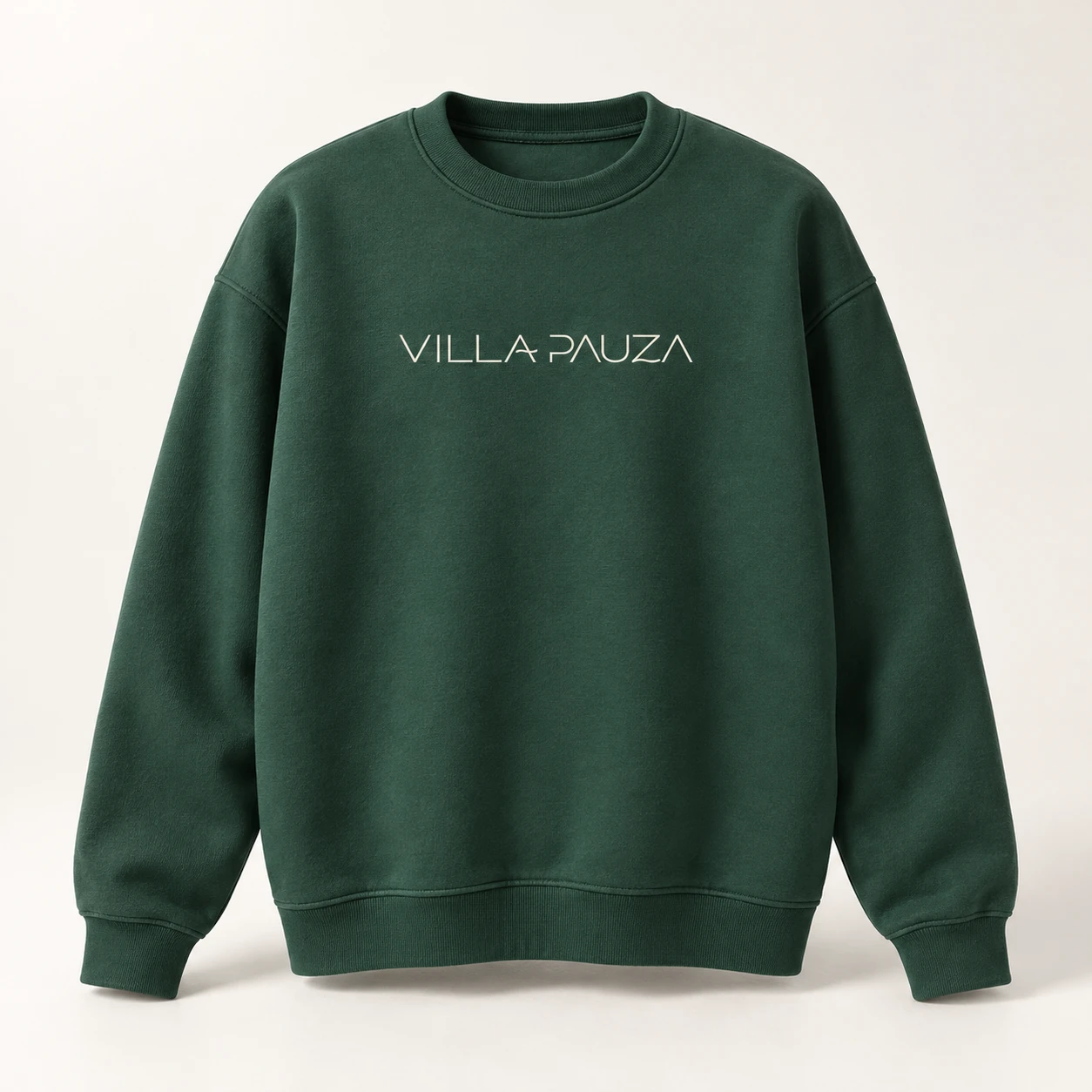 Villa Pauza green crewneck