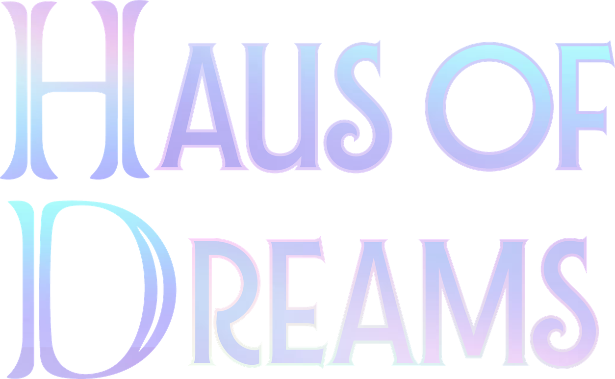 Hayden Haus of Dreams lettering
