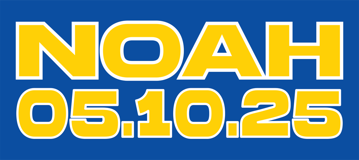 Noah Logo 03 in blue and yellow