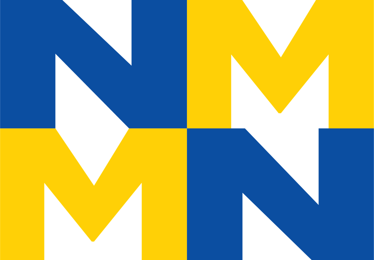 Noah Logo 10 in blue and yellow