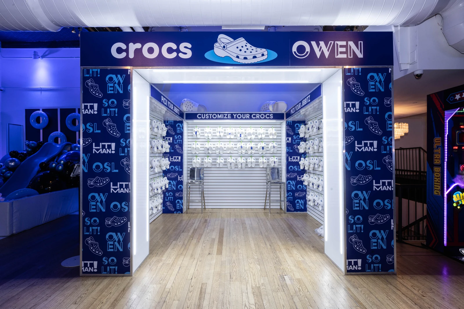 Owen’s Bar Mitzvah: Branded customization entrance