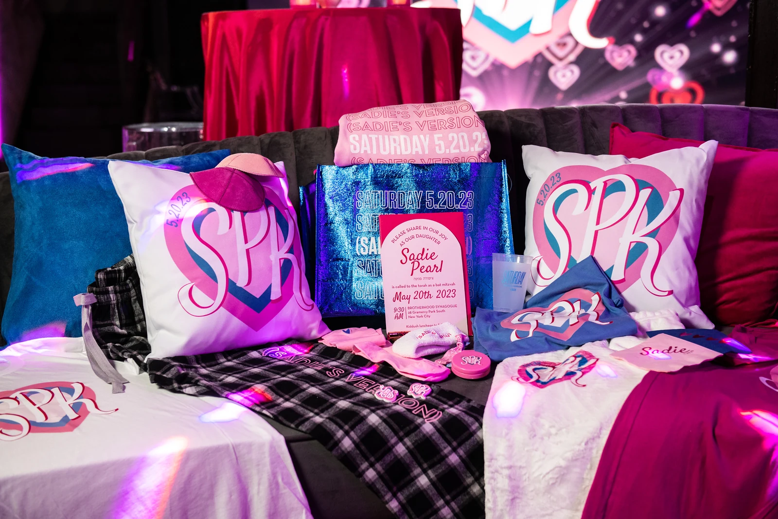 Sadie: Coordinated custom merchandise collection