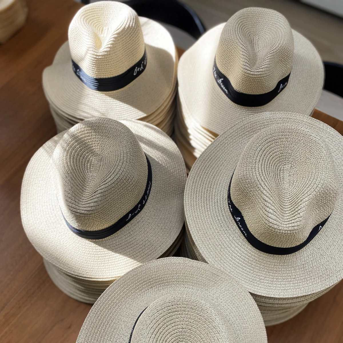 Ben & Leo grouped straw hats