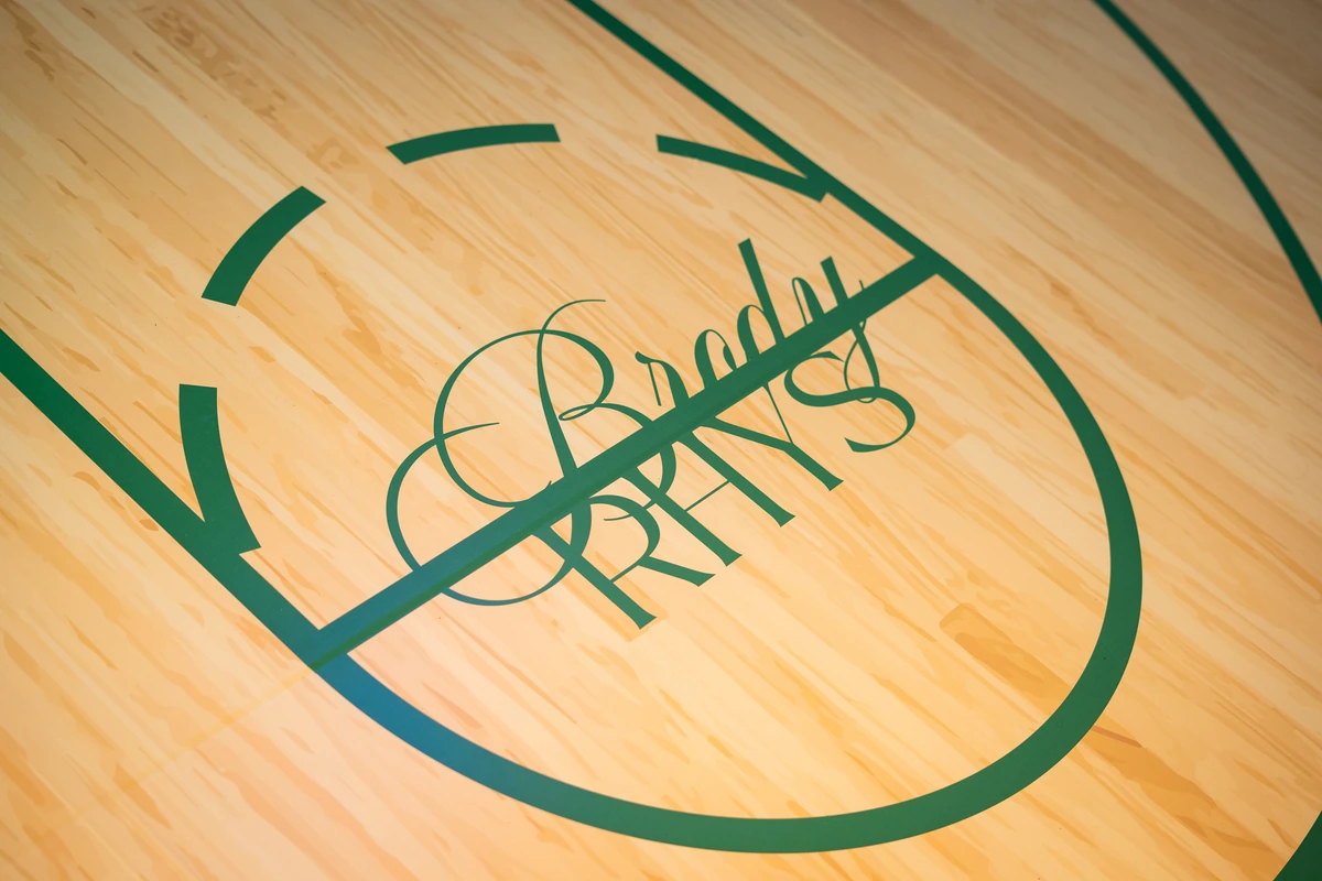 Brody wooden court floor logo