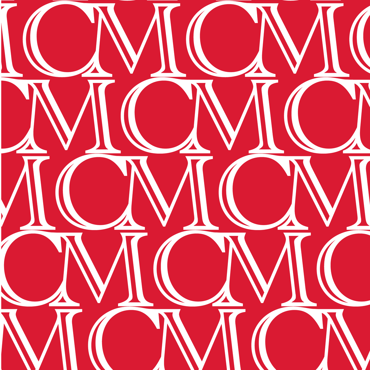 Cate repeating CM monogram