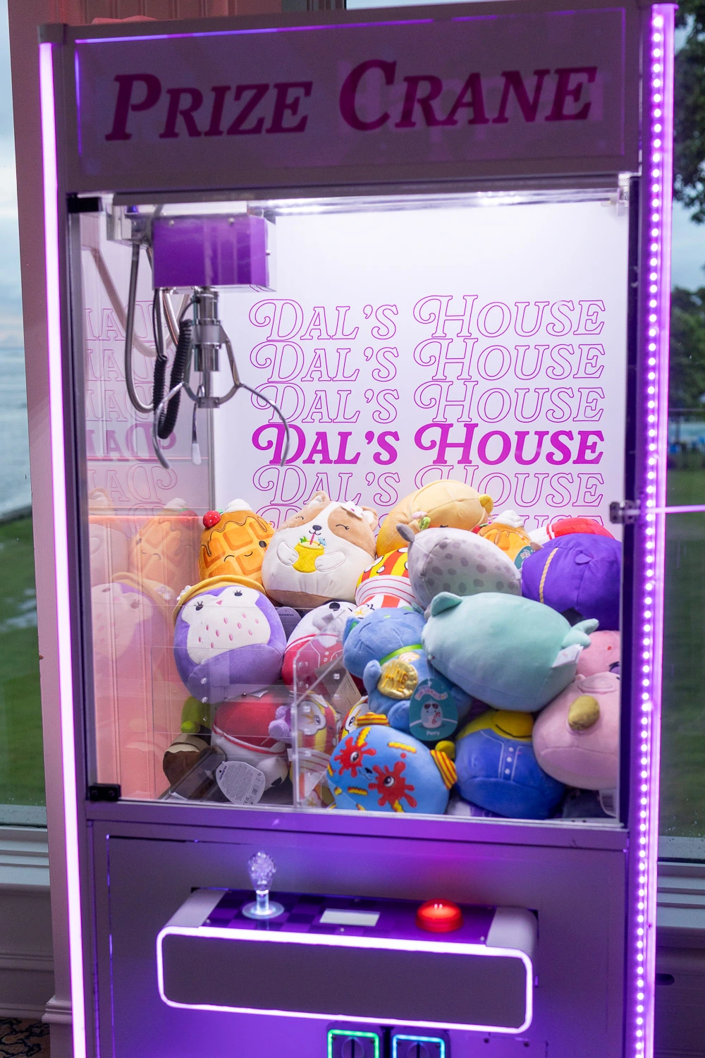 Dalia branded prize crane