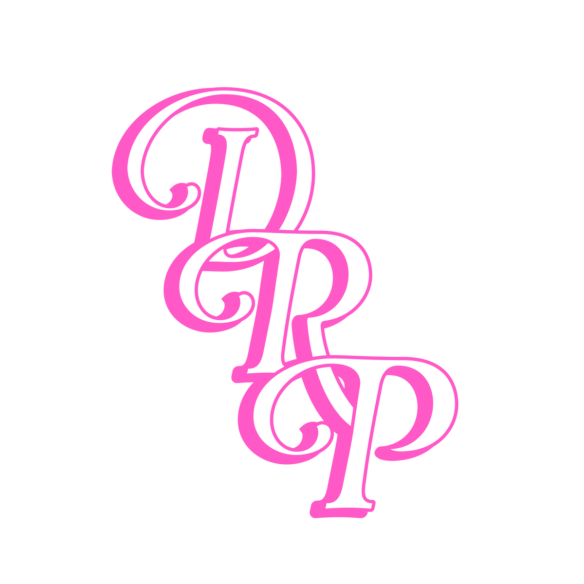 Dalia pink DRP monogram