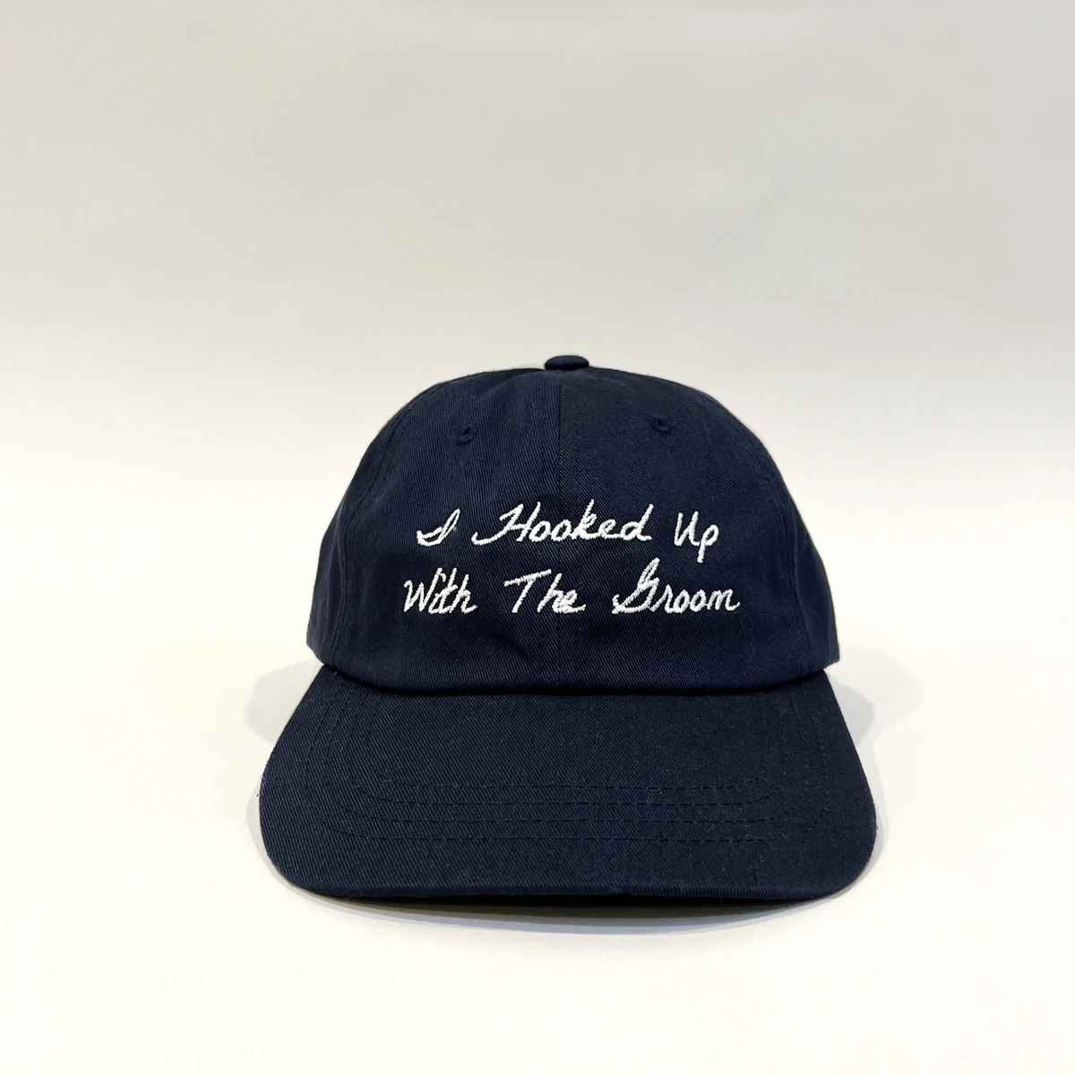 Ben & Leo embroidered cap, front