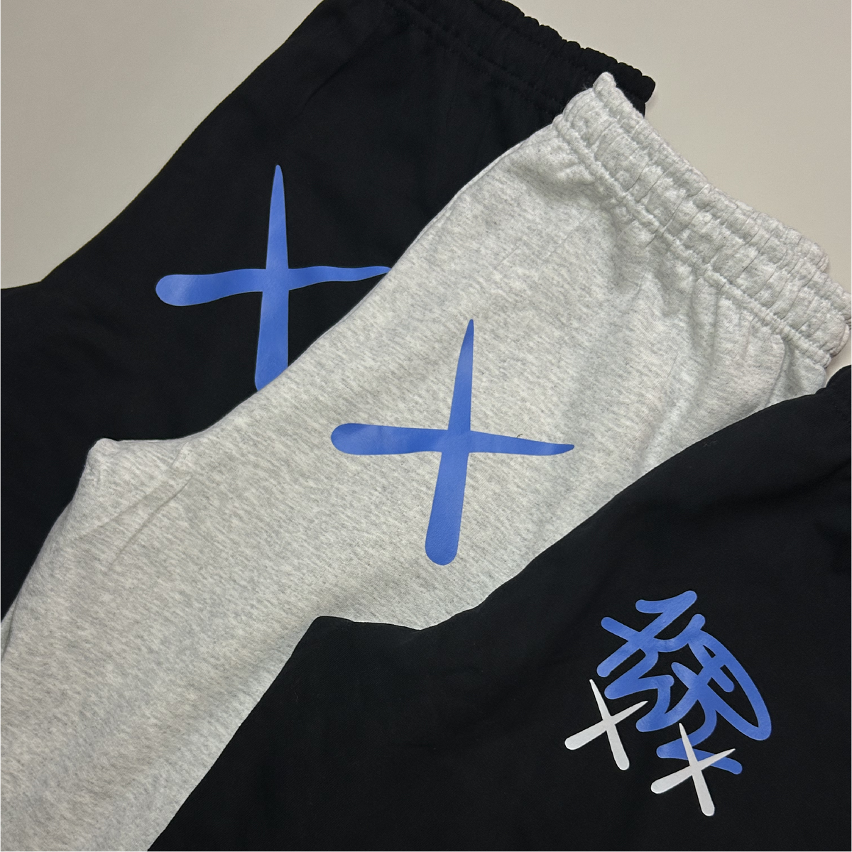 Kol gray and black apparel details