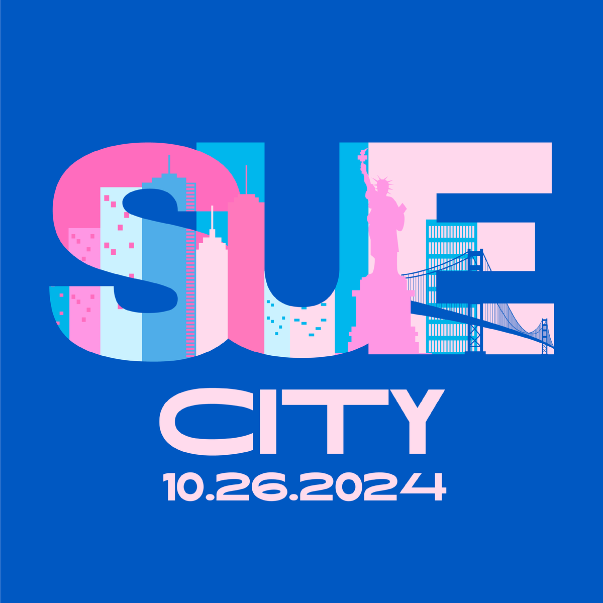 Sue City blue logo