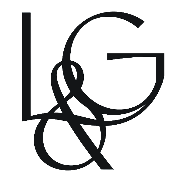 Lauren & Gerry L&G monogram