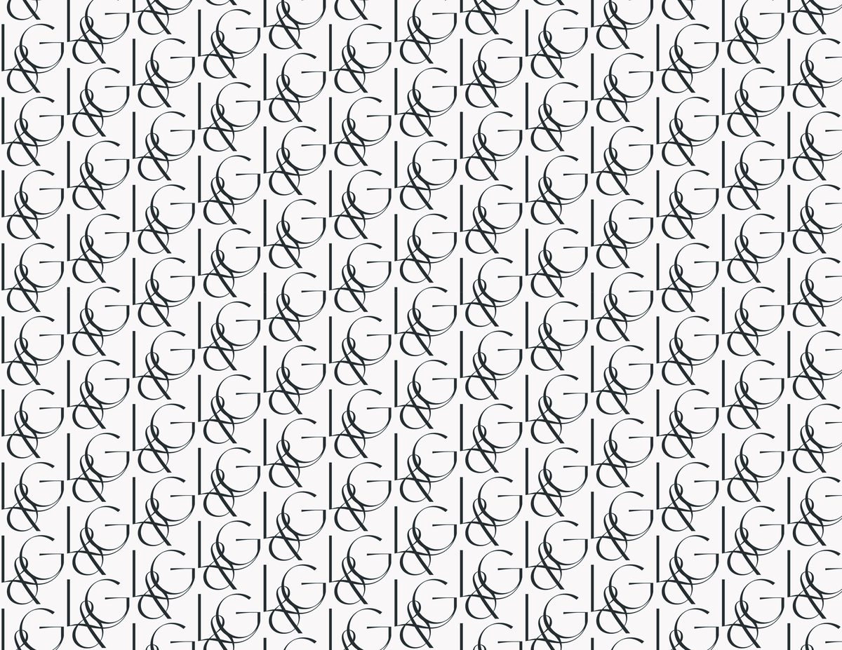 Lauren & Gerry L&G repeating pattern