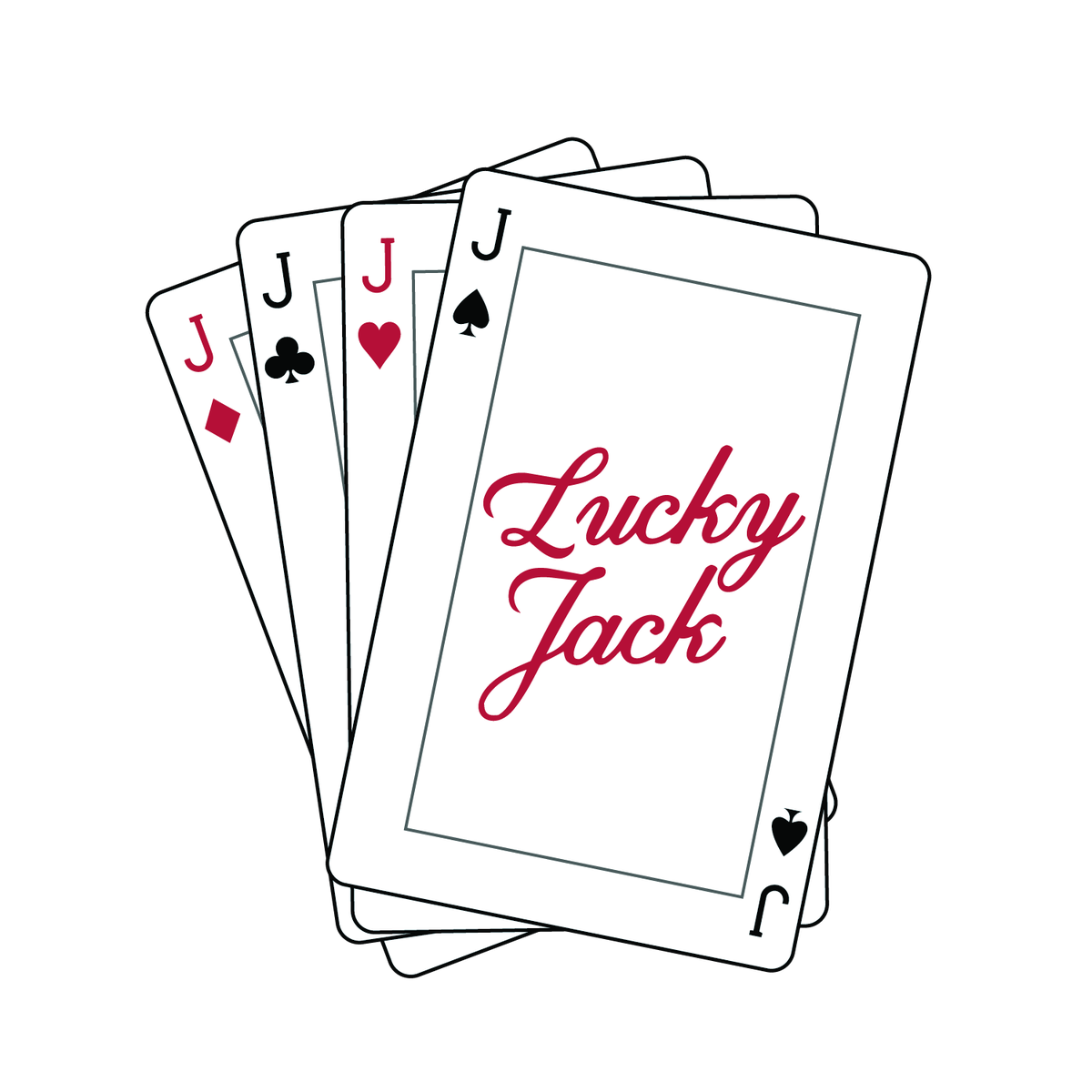 Jack Lucky Jack playing-card logo