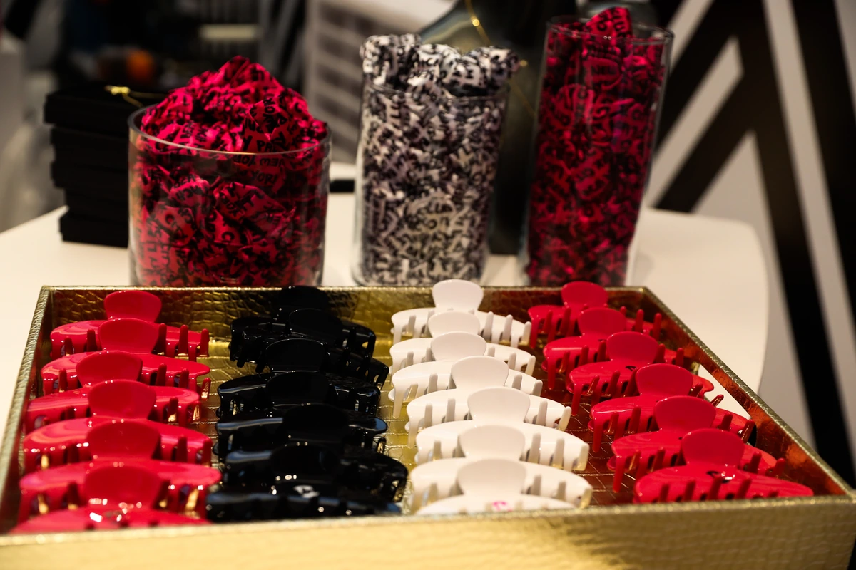 Lucy custom hair clips and printed accessories