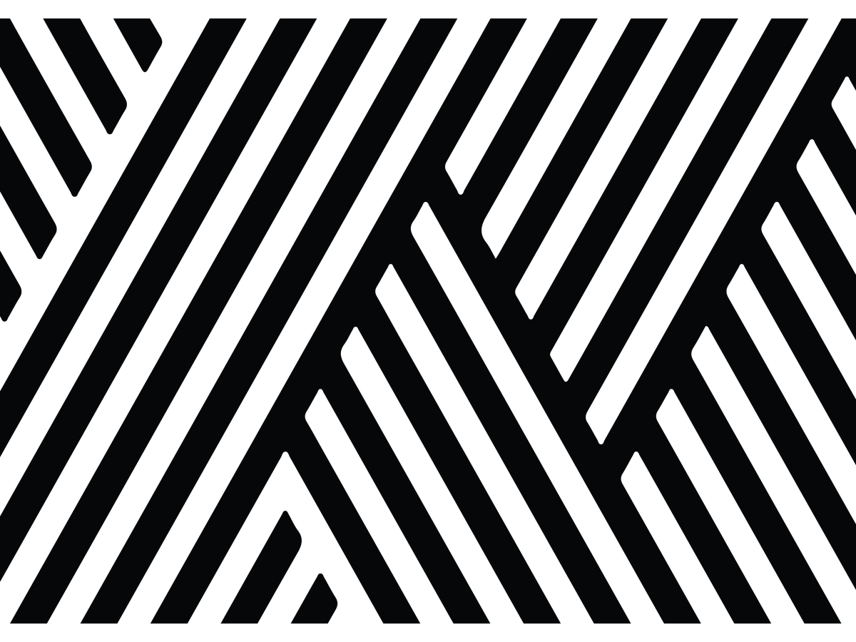 Lucy black striped pattern