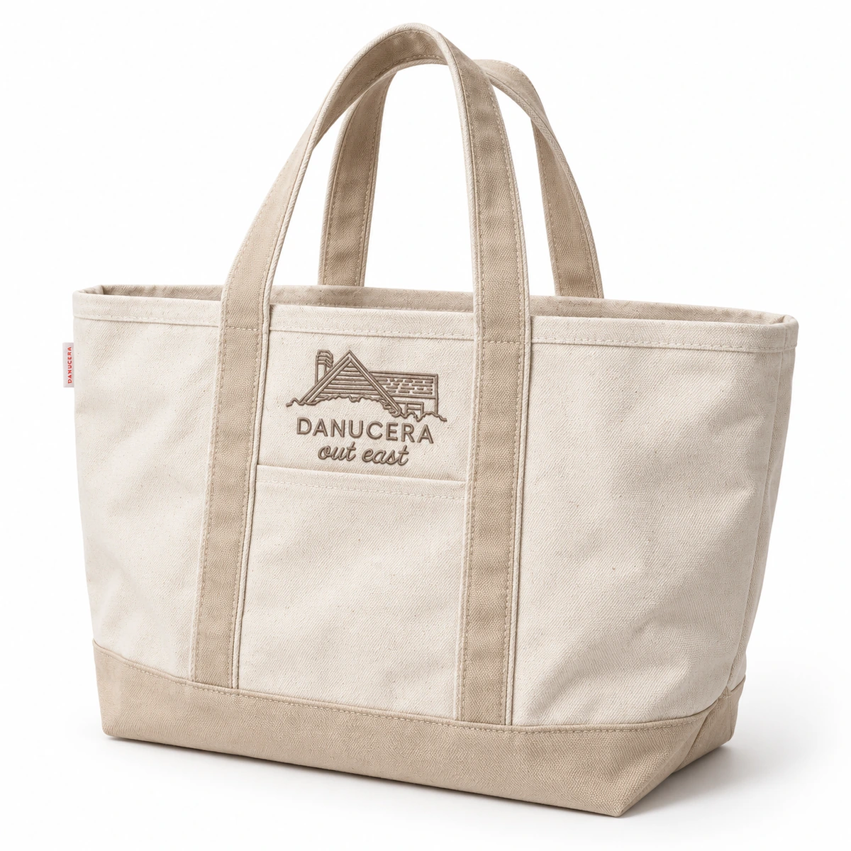 Danucera Out East embroidered canvas tote